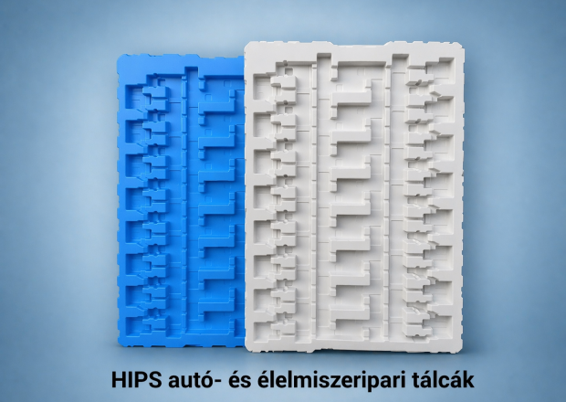 HIPS Autó- és élelmiszeripari tálcák